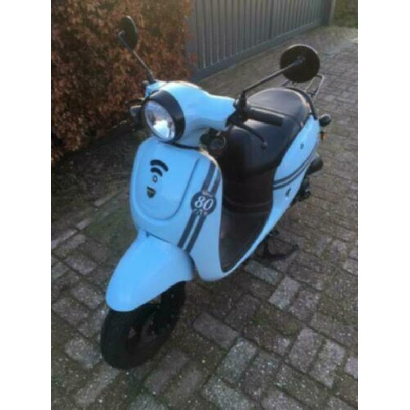Agm Btc Znen Retro Snor Scooter Baby Blauw Blue Snorscooter