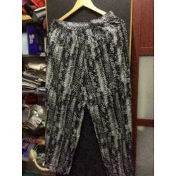 Only merk printed broek, maat: m