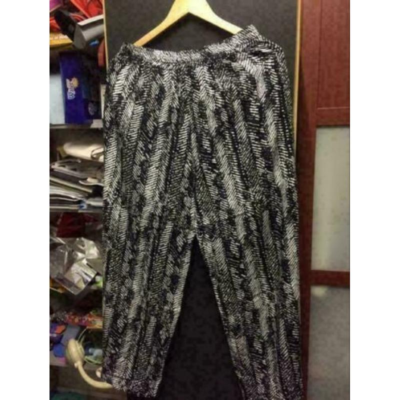 Only merk printed broek, maat: m