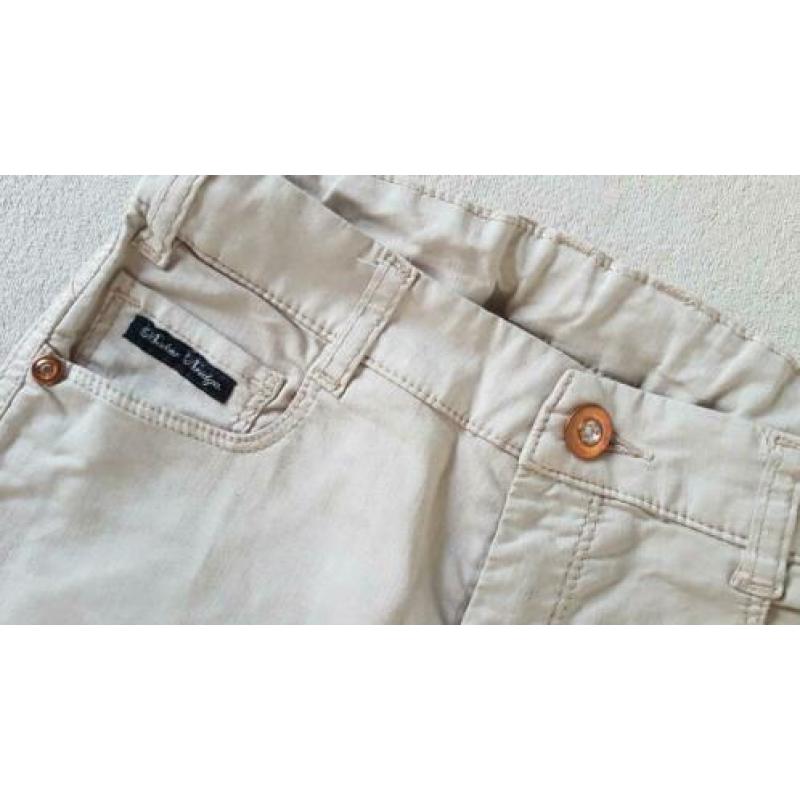 Baker bridge broek camel/goud maat 10 = 140