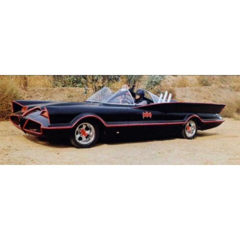Batman '66 Batmobile Bat-1 licence plate kentekenplaat