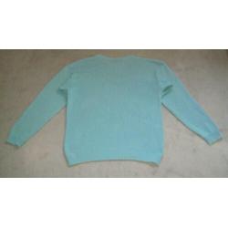 Marc O'Polo trui, blauw/groen, 100% katoen.
