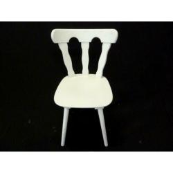 Vintage massief eiken stoel / cafestoel / kroegstoel