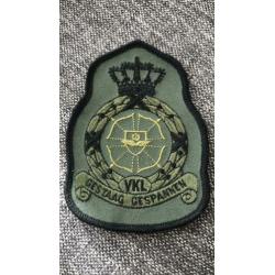 Crown kroon badge Volkel Airbase kleine low vis. Versie