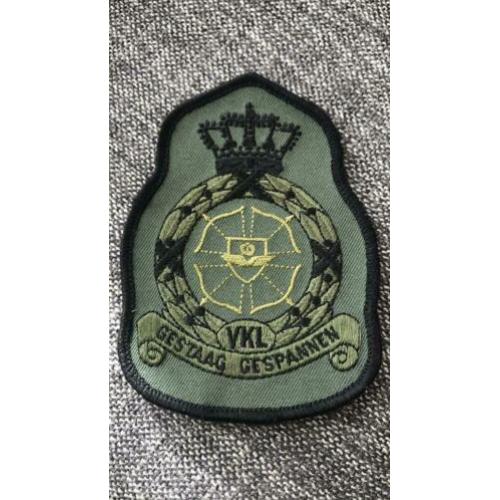 Crown kroon badge Volkel Airbase kleine low vis. Versie