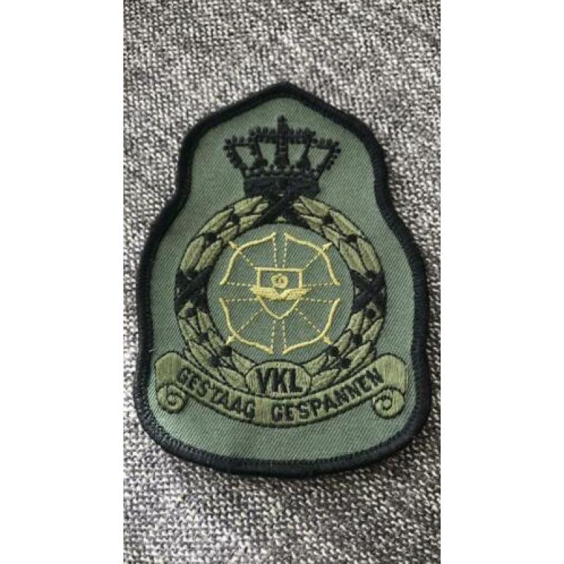 Crown kroon badge Volkel Airbase kleine low vis. Versie