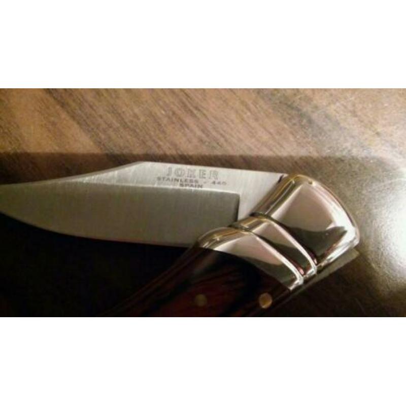Joker Backlock zakmes hout