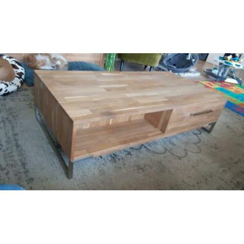 Eikenhouten salontafel (Woood)