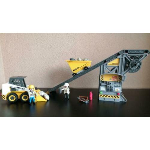 Playmobil 4041 Transportband met graafmachine