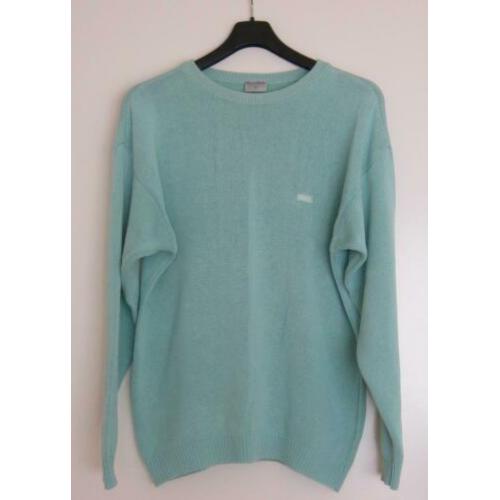 Marc O'Polo trui, blauw/groen, 100% katoen.