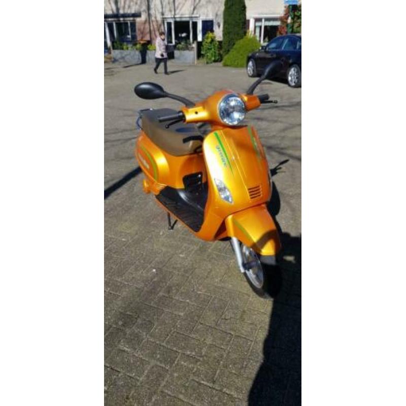 Nette elektrische scooter met nieuwe accu's