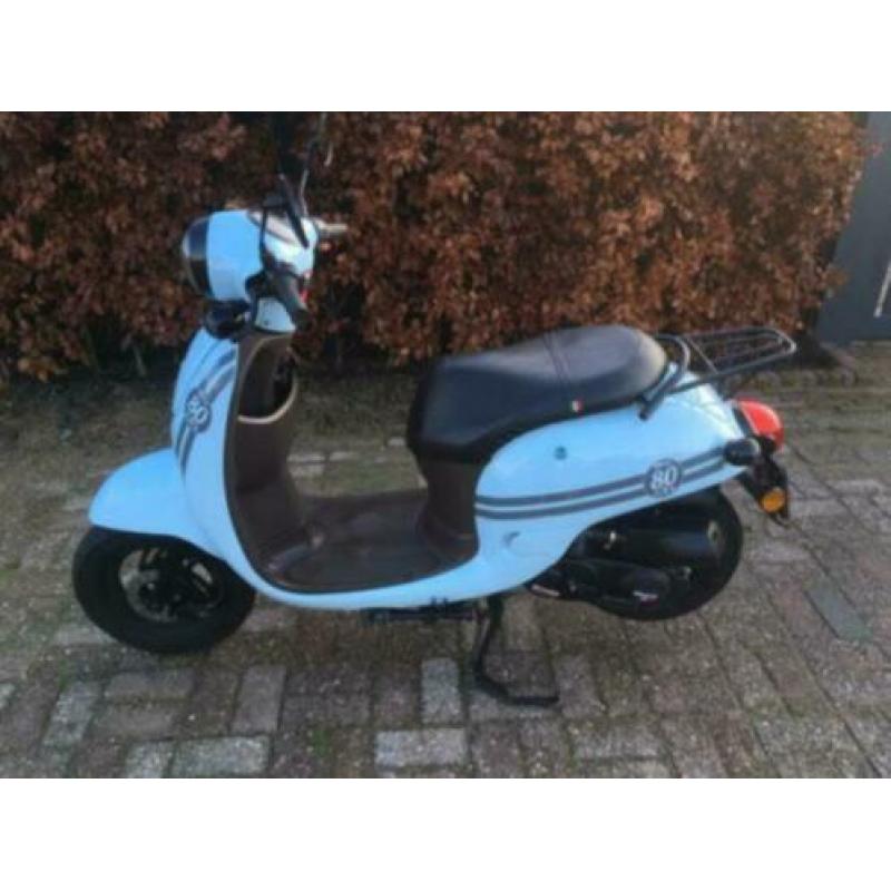 Agm Btc Znen Retro Snor Scooter Baby Blauw Blue Snorscooter