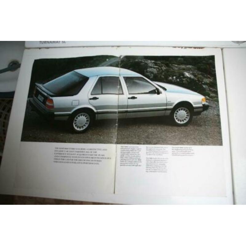 Folder Saab 9000 Turbo 16 + techn.spec. (1984) (41+42)