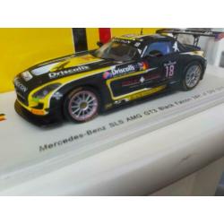 1/43 Spark Mercedes-Benz SLS AMG GT3 #18 24h Spa 2015