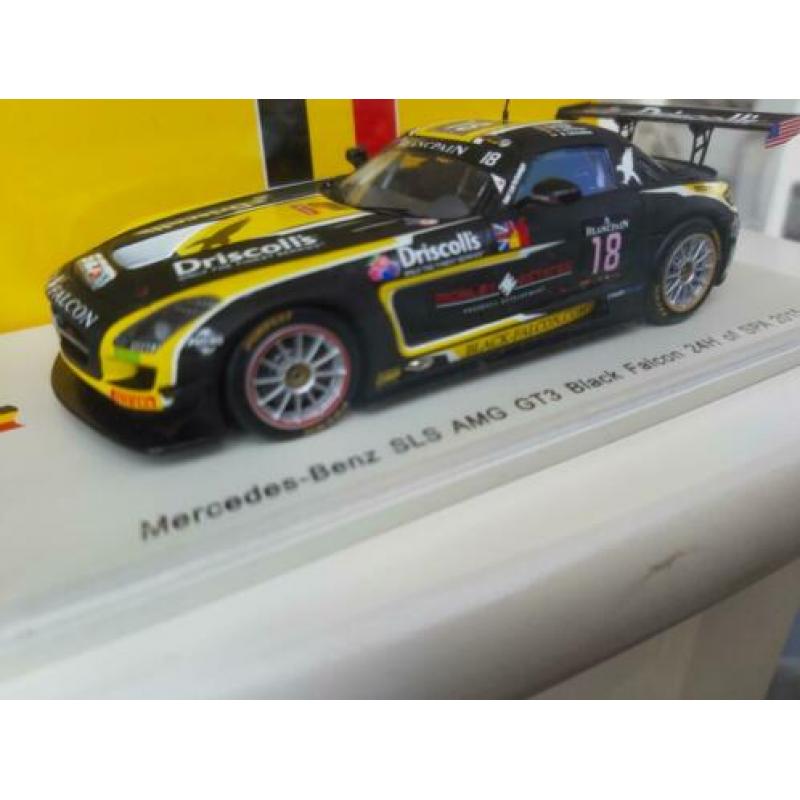 1/43 Spark Mercedes-Benz SLS AMG GT3 #18 24h Spa 2015