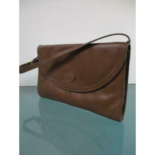 GRATIS VERZENDEN | NIEUWE naturel bruine vintage tas