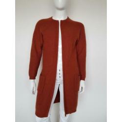 Selected Femme vest. Mt. 40. Roestbruin.