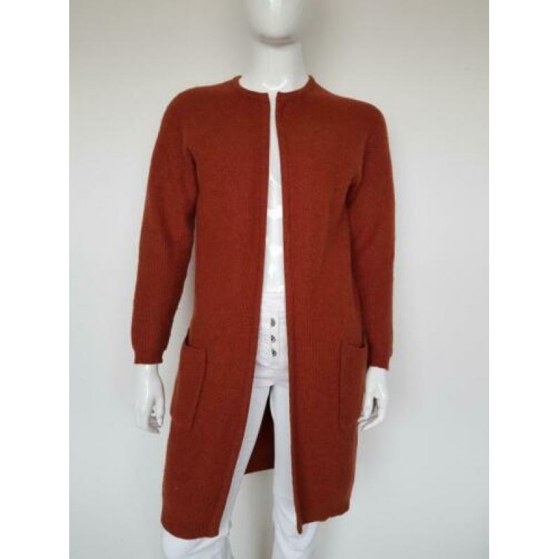 Selected Femme vest. Mt. 40. Roestbruin.