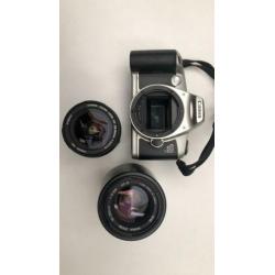 Canon Eos 500n 3.5 -5.6 28-80 en sigma 4.0~5.6 70-210