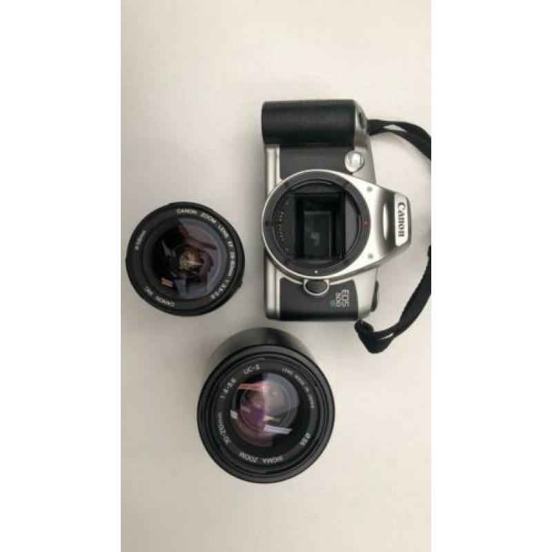 Canon Eos 500n 3.5 -5.6 28-80 en sigma 4.0~5.6 70-210