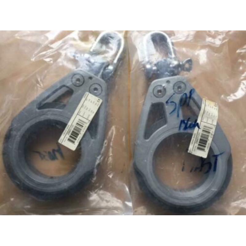 Lewmar Racing blok 130 mm schijf aluminium 2 stuks