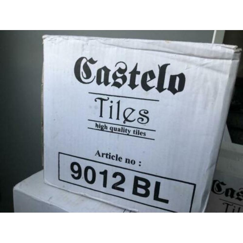 5 dozen over. Castelo 9012BL Portugese tegels 2 m2
