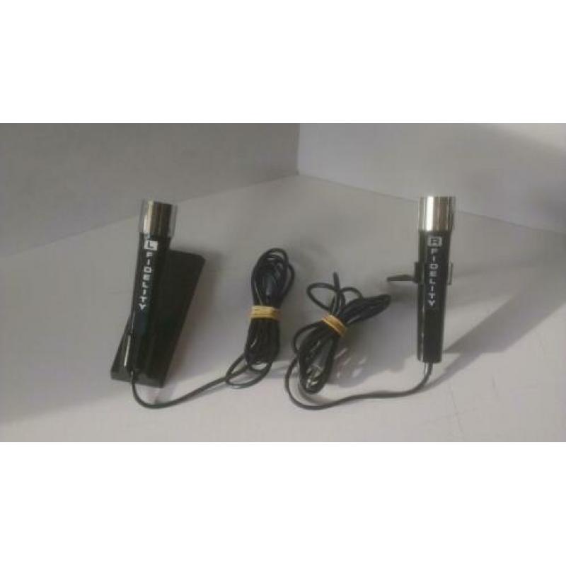 4 stuks oude Microfoons Microphone Vintage Retro - Fidelity