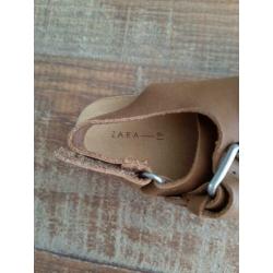 Zara sandalen echt leer, zgan!