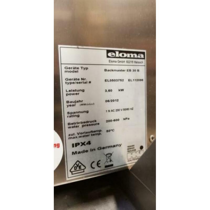 Professionele Eloma oven, zo goed als nieuw