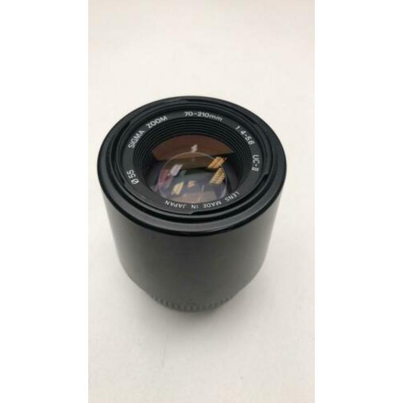 Canon Eos 500n 3.5 -5.6 28-80 en sigma 4.0~5.6 70-210
