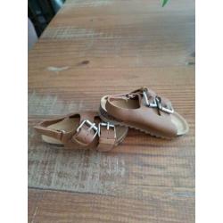 Zara sandalen echt leer, zgan!