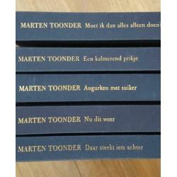 Marten Toonder 5 x blauwe reeks hc en nr.17 volledige werken
