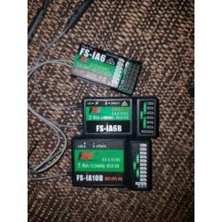 2 Stuks FlySky ontvangers FS-IA6B en FS-IA6 Nieuw Inc Verz.