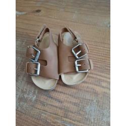 Zara sandalen echt leer, zgan!