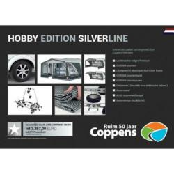 Hobby De Luxe Edition 650 kmfe 2020 SILVERLINE ACTIE COMPLEE