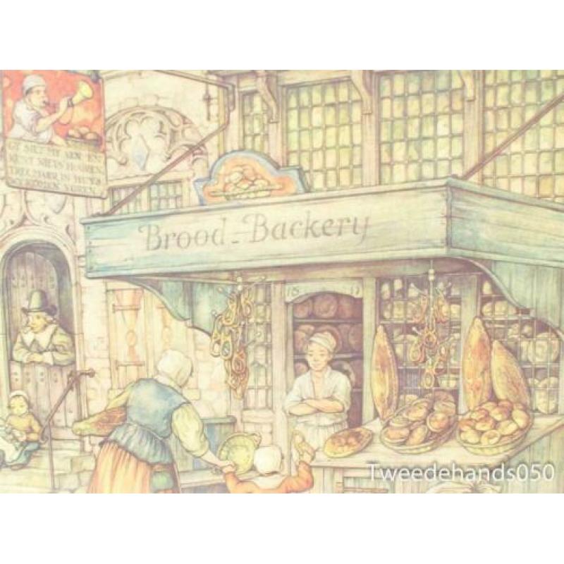Prent Anton Pieck Bakkerij 84312