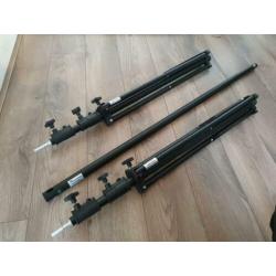 Falcon Eyes achtergrond systeem B7810 + wit achtergronddoek