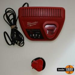 Milwaukee stofafzuiging M12 DE | met accu en lader