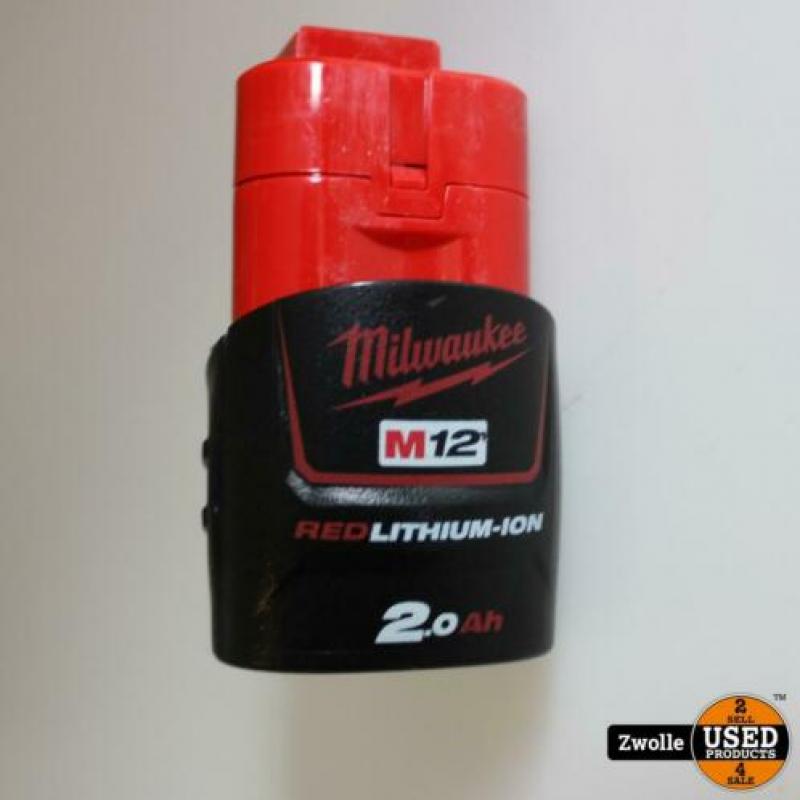 Milwaukee stofafzuiging M12 DE | met accu en lader