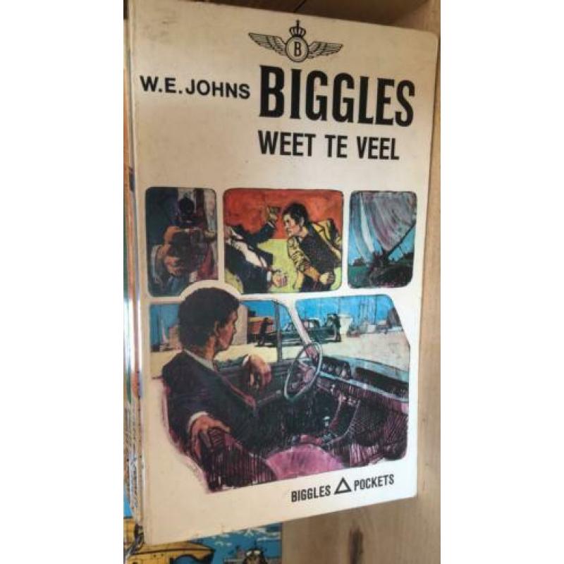 Biggles boeken pockets 70+