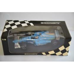 Benetton Playlife Alexander Wurz B200 2000 Minichamps 1:18