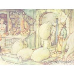 Prent Anton Pieck Bakkerij 84312