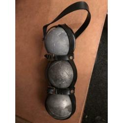 Oude 3 Jeu de Boules/ petanque ballen.