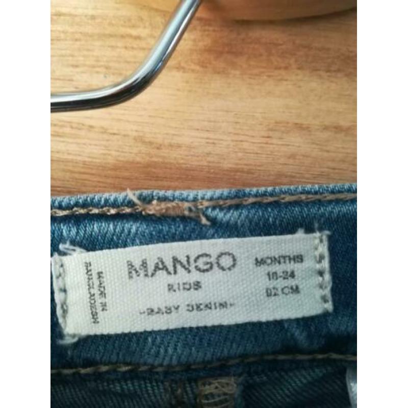 Mango jeans meisje maat 92 ZGAN