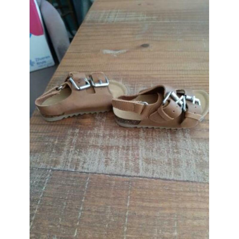 Zara sandalen echt leer, zgan!