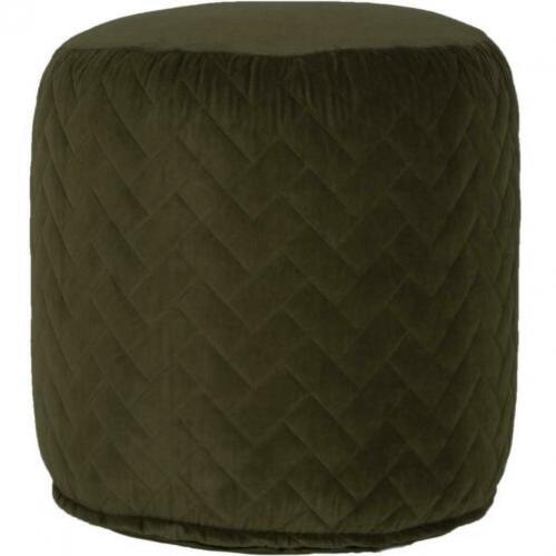 Leuke moderne velvet poefjes