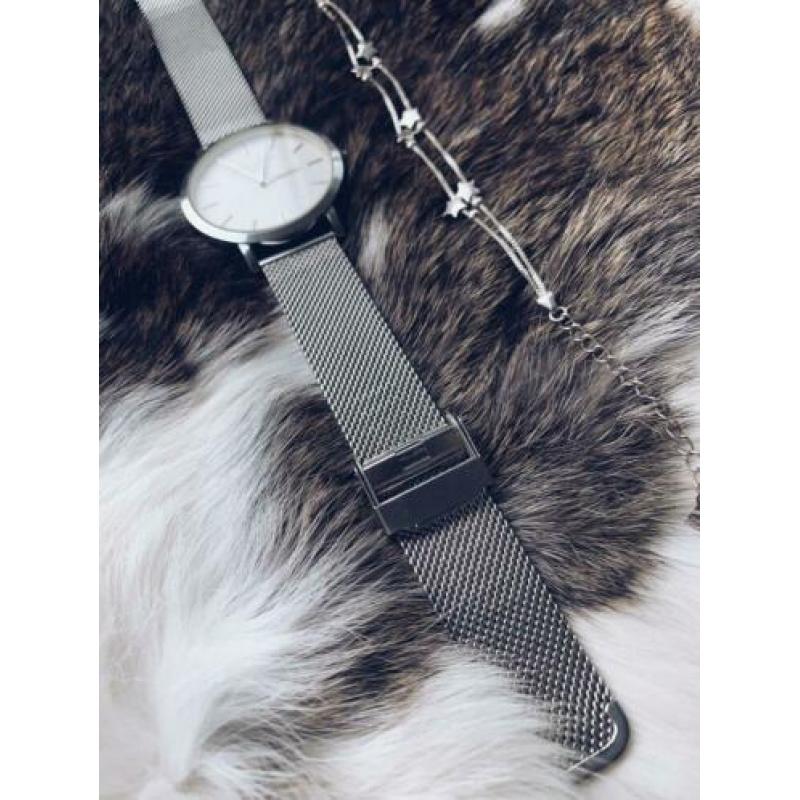 Rosefield horloge zilver