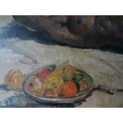==doek 130 x 200 cm==EMILE BAES 1879-1954==twee naakten==