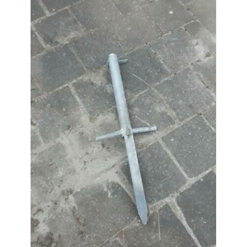 grond pijp ter behoeve afzet borden