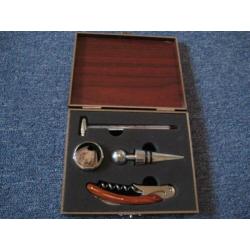 sommelier set in kistje